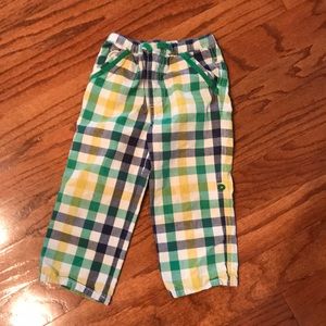 Baby Boden plaid pants